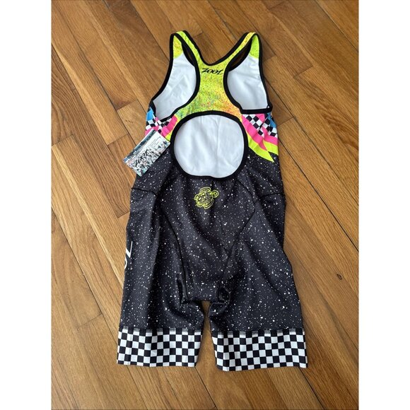 Team Zoot Women's Sprint Triathlon Open Back Racesuit Size M - Picture 7 of 8